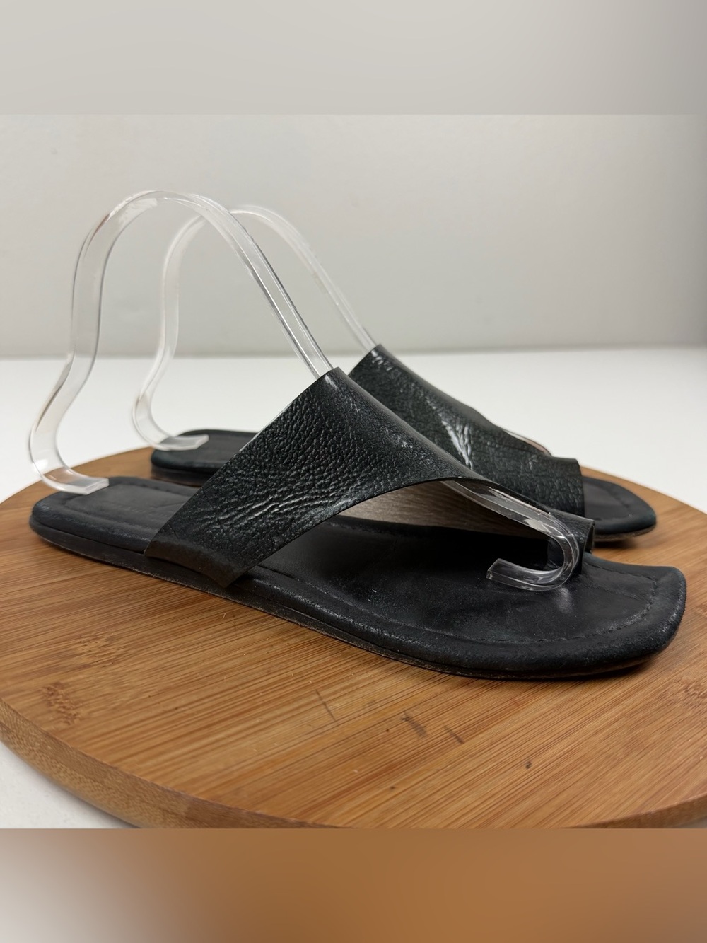 AGL Asymmetrical Toe loop Slide Sandals
